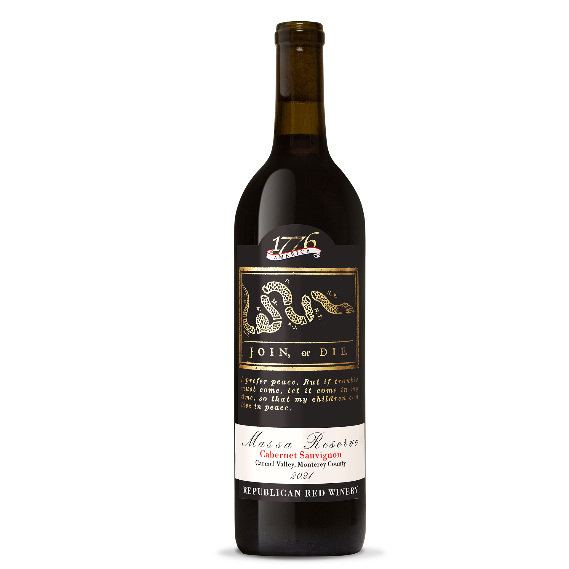 'Join, or Die' - Cabernet Sauvignon