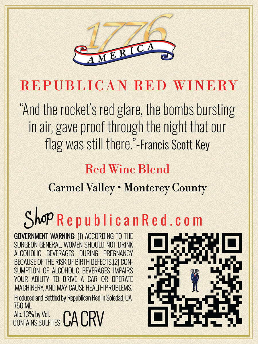 'Stars and Stripes' - Red Wine Blend
